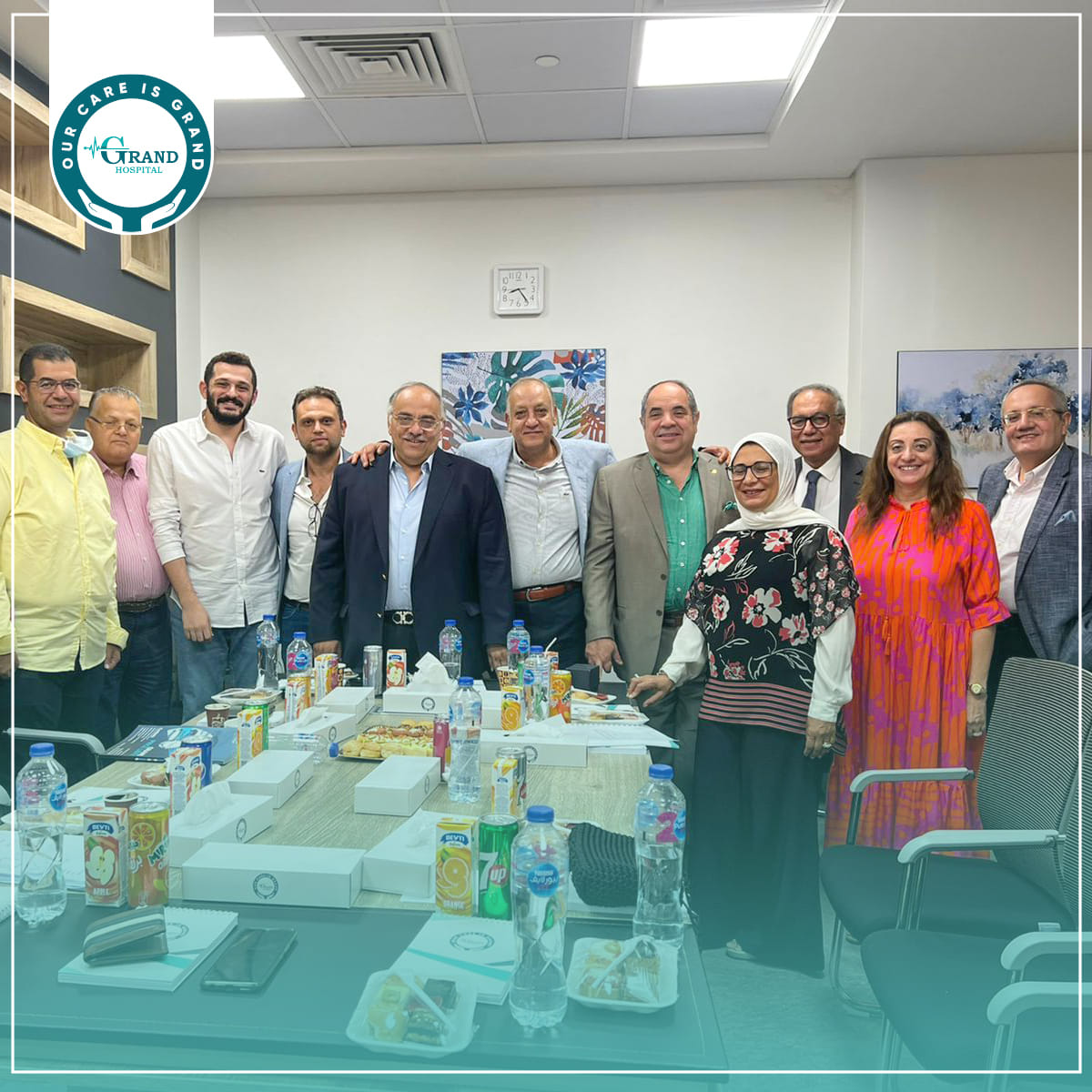 The first session of the Grand Hospital Medical Council